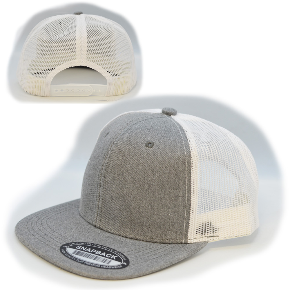 Snapback Gray White Snapback Gray White